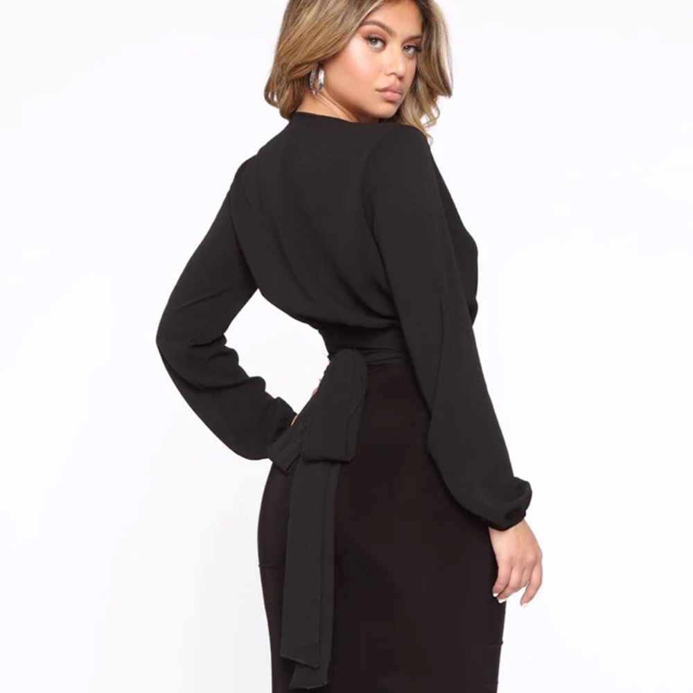 Fashion Nova Little White Lies Top